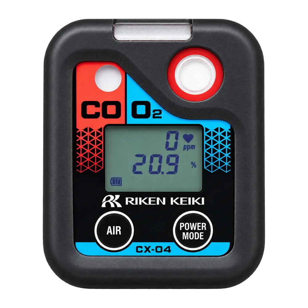 Riken Keiki CX-04 — Monitor CO + Oxígeno