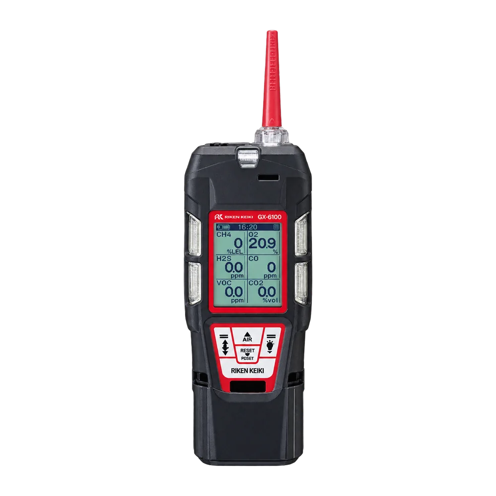 Riken Keiki GX-6100 — Monitor 6 Gases con VOC