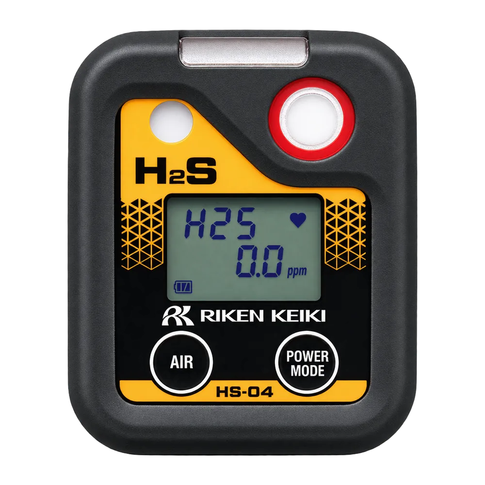 Riken Keiki HS-04 — Monitor H₂S Sulfhídrico